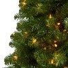 Nearly Natural 7.5-ft Virginia Fir Artificial Christmas Tree with 450 Clear Lights and 979 Bendable Branches - image 3 of 4