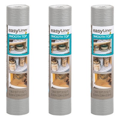 Easy Liner Smooth Top 12 x 20' Shelf Liner (taupe), Duck Brand