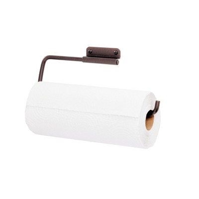 iDesign Clarity Wall Mount Paper Towel Holder White