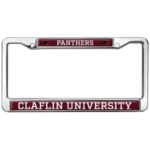 Claflin University Mascot Full Size Standard License Plate Metal Frame - 1 of 4