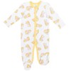 Disney Winnie the Pooh Baby 2 Pack Snap Sleep N' Play Coveralls Newborn to Infant - 2 of 4