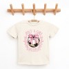 The Juniper Shop Just A Girl Who Loves Soccer Coquette Youth Short Sleeve Tee - 2 of 4