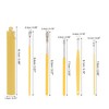 Unique Bargains Ears Wax Removal Stainless Steel 10 Pcs - 2 of 4