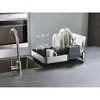 LunaLulinlk Extend Stainless Steel Expandable Dish Drying Rack - 4 of 4