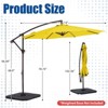 HYLEORY Hawkinsville 10ft. Cantilever Umbrella - 3 of 4