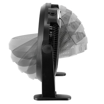 Air Monster 20 Inch Black Wall Mountable 3 Speed Fan