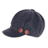 David & Young Women's Brushed Knit Jersey Cabbie Hat - 2 of 4