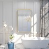 Keonjinn Framed Wall Mirror, Modern Rectangular Bathroom Vanity Mirror, Wall Mounted - 2 of 4