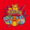 Pokemon Boys Pikachu Game Shirt - Gotta Catch Em All - Ash Pikachu Charizard Pokeball Official T-Shirt (Red, Large) - 2 of 4