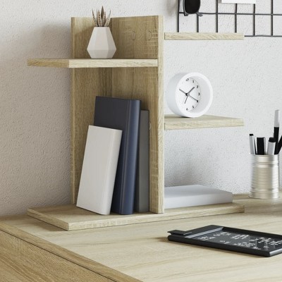 vidaXL Desk Organiser Sonoma Oak 16.5x8.5x16.5" Engineered wood