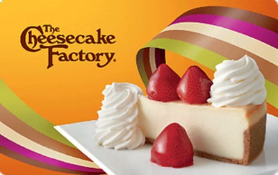 Cheesecake Factory Gift Card