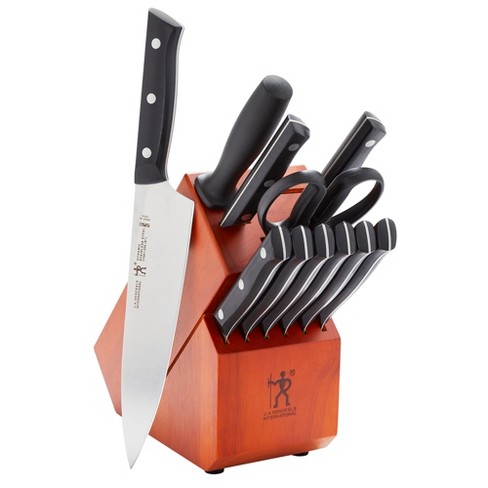 Chicago Cutlery Serrated Chef Knife 7 Blade Black Handle 12 Total Length