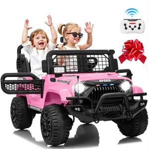 JOYRACER 24V 2-Seater Ride-On Jeep Style Car for Kids, Electric Ride-On Toys with Bluetooth, Music, USB & MP3 Port - 1 of 4