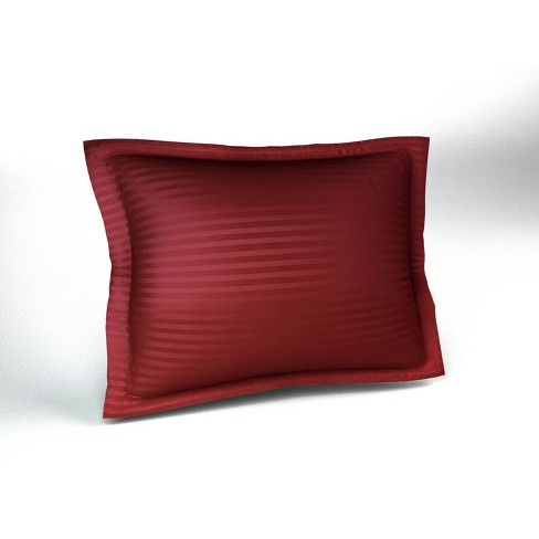 Maroon store pillow shams