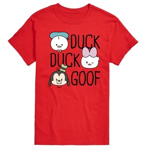 Men's - Disney - Duck Duck Goof Short Sleeve Graphic T-Shirt - 1 of 4