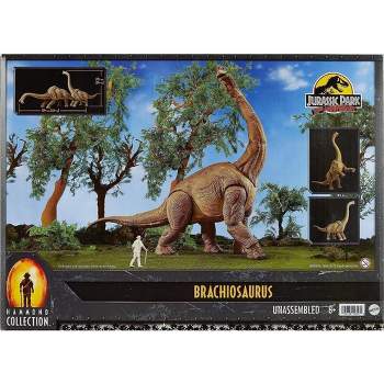 Mattel Jurassic World Jurassic Park Dinosaur Figure, Collector Brachiosaurus The Hammond Collection