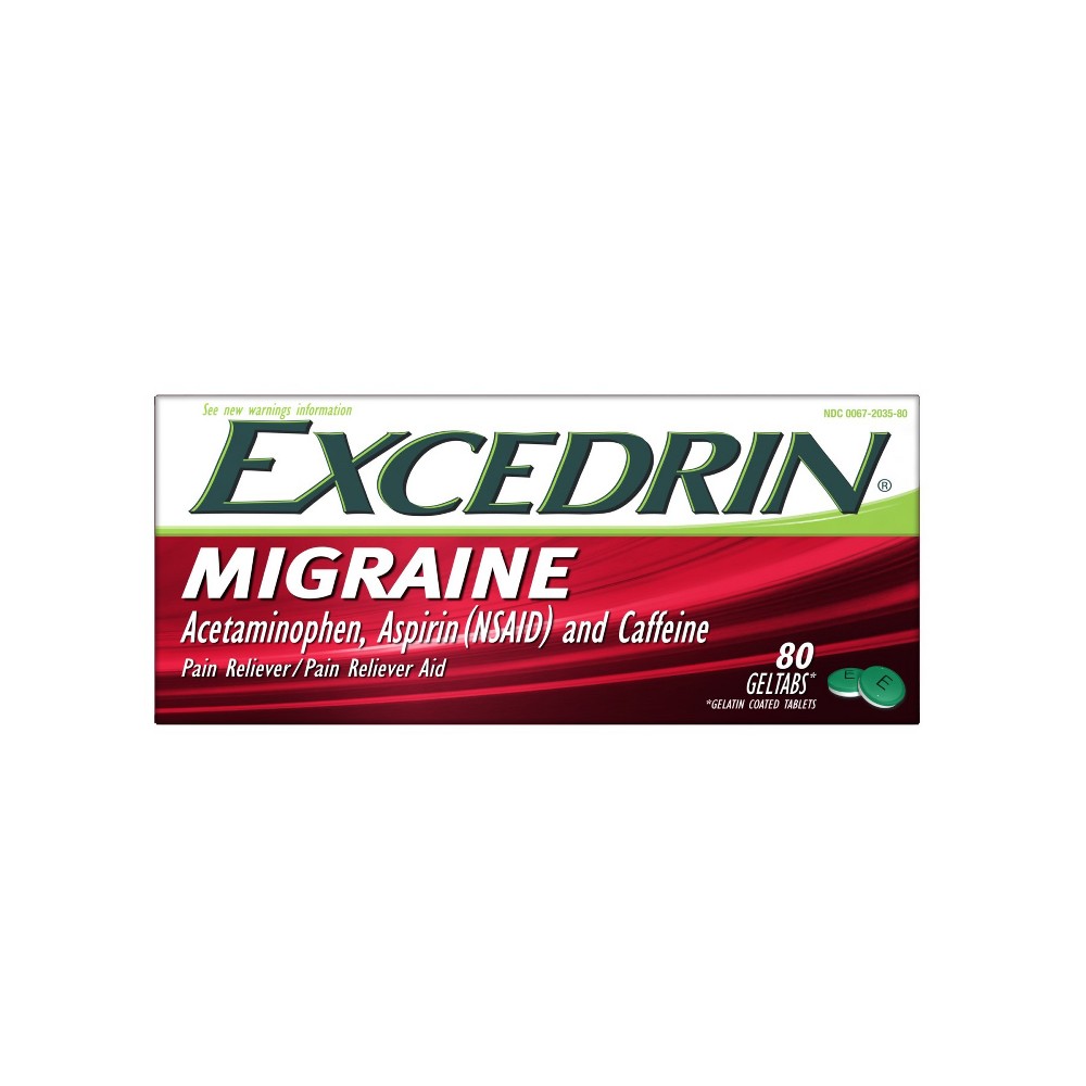 Excedrin UPC & Barcode
