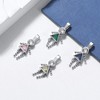 Little Girl or Boy Baby Birthstone Pendant Necklace for Mom or Grandma Ginger Lyne Collection - 2 of 4
