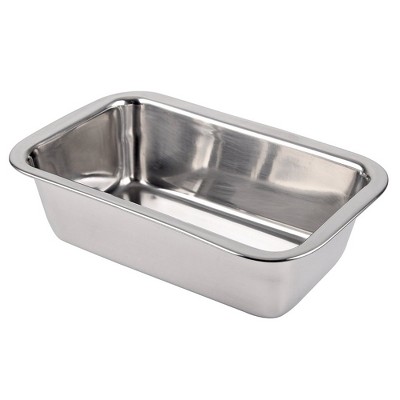 Stainless Steel Bread Loaf and Cake Pan 2.5" W x 8" L