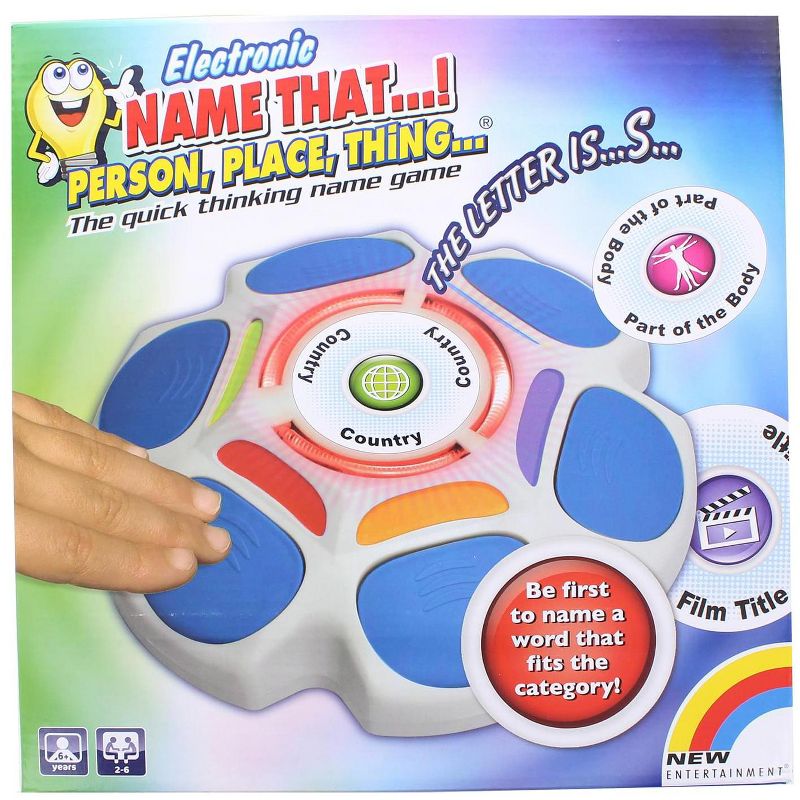Intex Entertainment Name That! Person Place Thing Electronic Game, 1 of 4