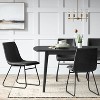 Bowden Faux Leather and Metal Dining Chairs - Project 62™ - image 2 of 4