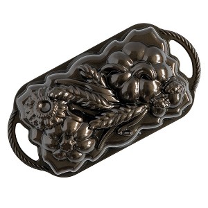 Nordic Ware Sunflower and Pumpkin Loaf Pan - 1 of 4