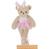 Bearington Nina Plush Stuffed Animal Ballerina Teddy Bear in Pink Ballet Outfit, 13 inches - 2 of 4