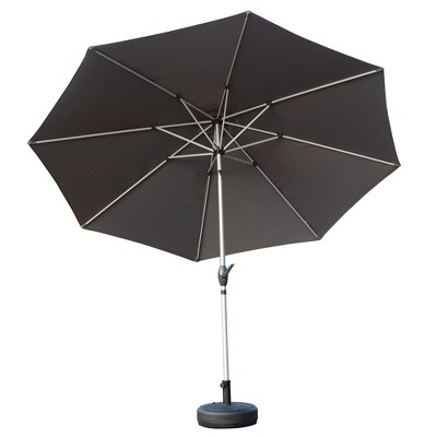 Gloweer 10FT/9FT/7.5FT Patio Umbrella, Outdoor Table Umbrella with Push Button Tilt and Crank, UV Protection Waterproof Market Umbrella
