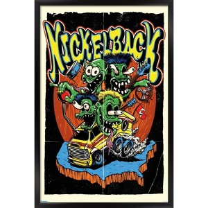 Trends International Nickelback - Get Rollin Framed Wall Poster Prints - 1 of 4