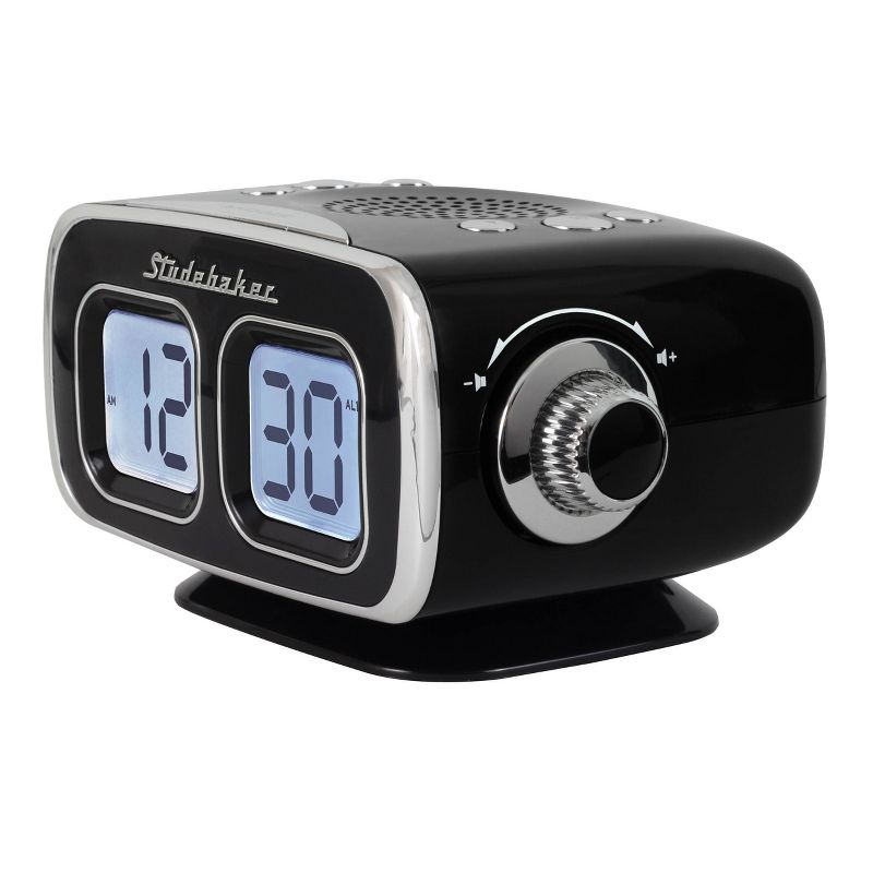 Studebaker Retro Digital Bluetooth AM/FM Clock Radio, 4 of 7