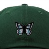 Dalix Butterfly Embroidered Cap Cotton Baseball Hat Garden Womens - 2 of 4