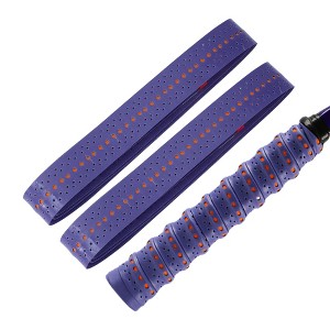 Unique Bargains Tennis Racket Grip Tape Anti-Slip Absorbent Breathable 2 Pcs - 1 of 4