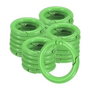Unique Bargains Metal Spring O Rings Zinc Alloy Durable Multipurpose Lightweight Buckle 5/8 Inch - 1 of 4