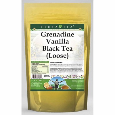 TerraVita Grenadine Vanilla Black Tea (Loose) (8 oz, ZIN: 538271, 2-Pack)