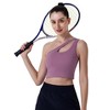 DOMETOUR Soft Yoga Sports Tank Bra With Removable Pads Sports Bra - 4 of 4