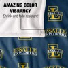 La Salle University Logo Pattern Silky Touch Blanket White 50x60 - 4 of 4