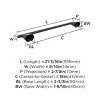Amerock St. Vincent Wall Mounted Towel Bar - 4 of 4