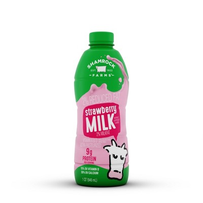 Shamrock Farms Strawberry Milkshake - 1qt