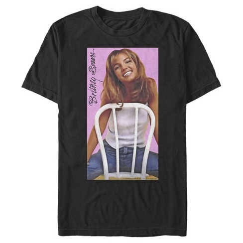 Men S Britney Spears One More Time Album Cover T Shirt Target