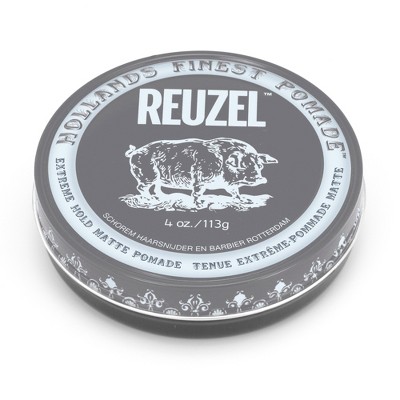 Reuzel Extreme Hold Matte Pomade - Men's Pomade - 4 oz