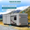 Garvee RV Cover, Heavy Duty RV Travel Trailer Cover, Windproof Waterproof Non-Woven Fabrics Camper Cover Grey - 2 of 4