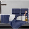 White Classic Luxury 100% Cotton Washcloths Set of 12 - 13x13" - 4 of 4