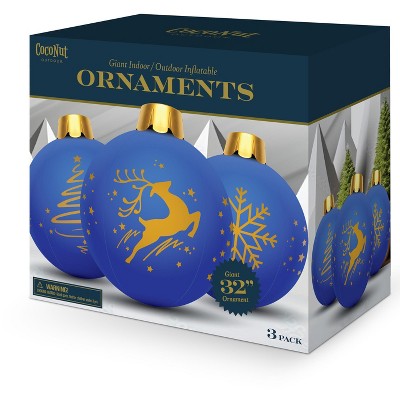 CocoNut Outdoor 32" Inflatable Holiday Ornaments