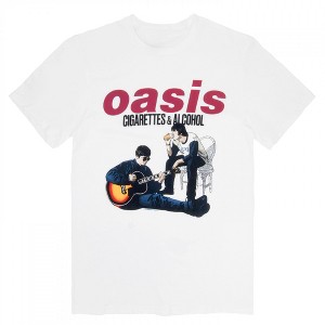 Mens Oasis Cigarettes and Alcohol T-Shirt - 1 of 3