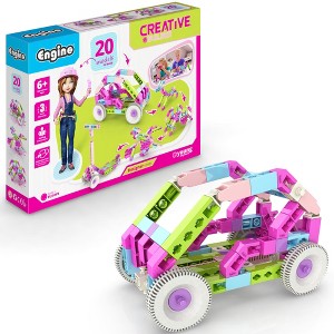 Engino: Creative Builder - 20-In-1 Designer Series, Toy Vehicles Vibrant Brick - 1 of 4