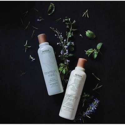 Aveda Rosemary Mint Shampoo And Conditioner DUO – 8.5 Oz Each, Vegan, All Hair Types, Professional Formula