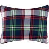 Greenland Home Fashions Cardinal Plaid Standard Pillow Sham, 20x26Inch - 2 of 3