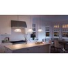 Urban Ambiance Luxury Luxe Industrial Pendant,  9-1/4"H x 10-1/2"W,  Polished Chrome Finish, UHP2049 - 2 of 4
