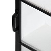 22" x 28" Barnhardt Decorative Wooden Wall Cabinet with Sliding Glass Door White - Kate & Laurel All Things Decor - 3 of 4
