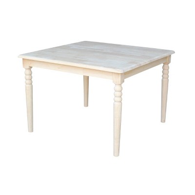 Square Juvenile Table Wood - International Concepts